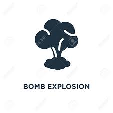More about explosion hazard signs. Bomb Explosion Icon Black Filled Vector Illustration Bomb Explosion Symbol On White Background Can Be Used In Web And Mobile Royalty Free Cliparts Vectors And Stock Illustration Image 112692774