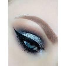Light Blue Eyeshadow Makeup Liked On Polyvore Featuring Beauty Products Makeup Eye Makeup Eyeshadow Winter Eye Makeup Dramatic Eye Makeup Glitter Makeup