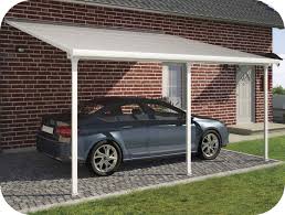 Carport kits & garage kits. Palram 13x20 Feria Attached Metal Carport Kit Hg9140