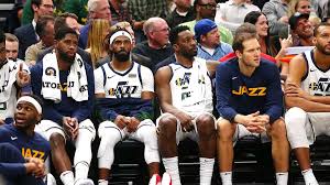 Standing at 7 ft 1 in (2.16 m) tall with a wingspan of 7 ft 9 in (2.36 m) long, he plays the center position. Jazz Players Shrink With Release Of Official Height Measurement Ksl Sports