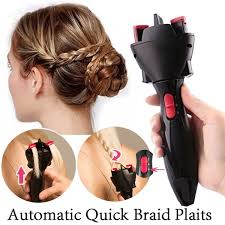 This hair braiding tool makes it easy and fast to create beautiful twisty braids in seconds! Clothing Shoes Accessories Automatic Electric Hair Braider Machine Plait Twists Styling Braiding Braid Tool Women