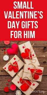 Check out the best valentine's day gifts for her to swoon over, including simple and thoughtful the 63 most romantic valentine's day gifts for her to unwrap this year. Small Valentine S Day Gifts For Him Everyday Savvy