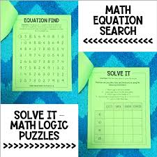 Print kids word puzzle pages in english or spanish. Math Puzzles And Brain Teasers For 2nd Grade Set 3