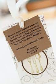 Any return has to be done through the mail within 180 days. Image Result For Charity Donation Wedding Favours Wording Donation Wedding Favors Wedding Favours Wording Charity Wedding Favors