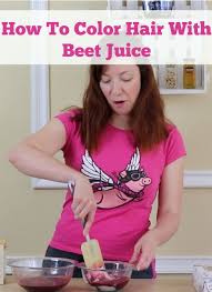 In This Week S Video I Attempted One Of The Suggestions Given To Me By One Of You Guys Beet Juice For Hair Color Does Re Hair Color Diy Hair Dye