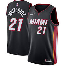 Amazon Com Nike Hassan Whiteside Miami Heat Icon Edition