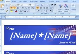 12 ounce beer labels templates: Political Bumper Sticker For Word