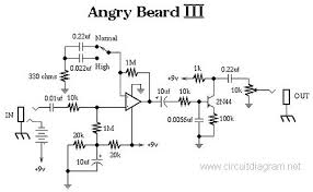 The guitar pickups provide the voltage and current source, while the potentiometers provide the resistance. Angry Beard Iii Electric Guitar Effect Electronic Schematic Diagram