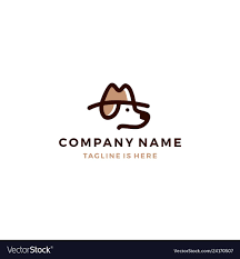 Dog Detective Head Using Hat Vector Icon Logo Template Download A Free Preview Or High Quality Adobe Illustrator Ai Eps Pdf Logo Templates Logos Vector Logo