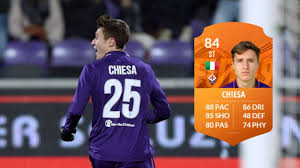 Первое место по скорости в fifa 21 делят вингер «вулверхемптона» адама траоре, килиан мбаппе и алфонсо дейвис. Fifa 19 Motm Chiesa 84 Player Review Youtube