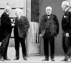 The conference was an international meeting convened on january 19, 1919 in versailles which is located on the outskirts of paris. Aims Of The Big Three At Versailles
