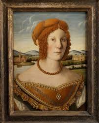 Portrait Of A Woman With A Man At A Casement 1472 1494 Attributed To Jacometto Veneziano An Unknown Woman Portrait Painting Art Photo Art