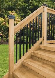 Shop through a wide selection of balusters at amazon.com. Veranda Deck Stair Railing Kits Rectangular Balusters Peak Products Canada