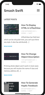 In this example we make the ios app's viewcontroller class to implement the wknavigationdelegate protocol. Load Html To Webview Smash Swift