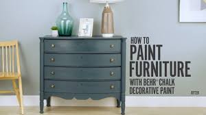 10 best walmart chalk paints of june 2021. Behr Paint How To Paint Furniture With Behr Chalk Decorative Paint Youtube