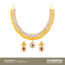 Necklaces Joyalukkas Akshaya Trithiya Collections Bridal Jewelry Jewelry Collection Necklace