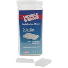 And eliminate your wobbly tables! Franklin Machine Products 280 1234 Wobble Wedges Table Levelers Central Restaurant Products
