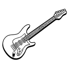 Electric guitar coloring page free printable coloring pages. Top 25 Free Printable Guitar Coloring Pages Online