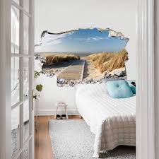 3d Wandtattoo An Der Ostsee Wandtattoo Schlafzimmer 3d Wandtattoo Zimmer Dekoration Diy
