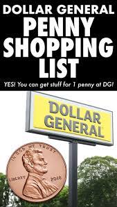 Dollar General Penny Shopping List Dollar General Penny Items Dollar General Dollar General Couponing