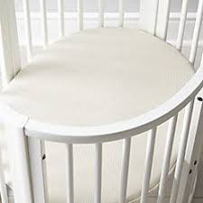 Stokke Sleepi Mattress By Colgate Organic Cotton Oval Mini Crib Mattress Mini Crib Cribs Baby Bed