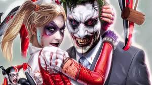 Joker Harley Quinn Vs Deadpool Domino Wallpaper Hd Wallpapers13 Com