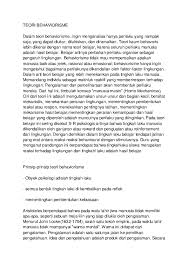 Definisi tingkah laku bermasalah · mohd.nazar mohamad (1990), mentakrifkan tingkah laku bermasalah sebagai tingkah laku yang menganggu perjalanan kehidupannya. Doc Teori Behaviorisme Novie Opih Academia Edu