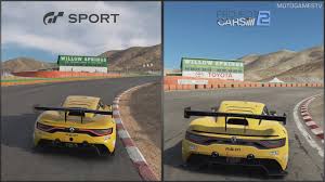 That gives project cars 2 the edge here. Gran Turismo Sport Vs Project Cars 2 Renault Sport R S 01 At Willow Springs Youtube