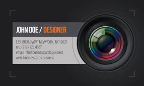 Create free, custom business card designs. Free Photography Business Card Template Business Cards Templates