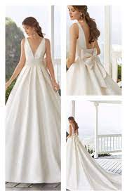 Cabak By Rosa Clara Bridal Dresses Elegant Wedding Dress Bow Wedding Dress Dream Wedding Dresses