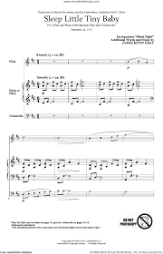 Gray Sleep Little Tiny Baby Sheet Music For Choir 2 Part Sheet Music Digital Sheet Music Music