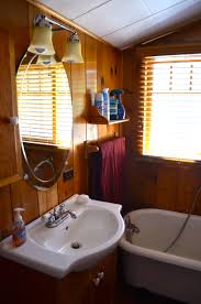 log cabin bathroom renovation