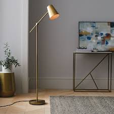Cantilever Floor Lamp Brass Project 62 Floor Lamp Bedroom Gold Floor Lamps Living Room Floor Lamps Living Room