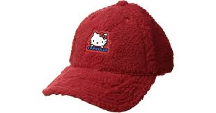 Stylish converse american flag, converse british flag and converse platform all star shoes online outlet. Converse Synthetic X Hello Kitty Dad Hat Fiery Red Baseball Caps Lyst