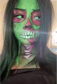 Smeared Face Painting