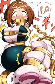 Rule 34 Dev - 1girls big_breasts bodysuit boku_no_hero_academia bondage  bondage_gear bondage_outfit breasts brown_hair brunette_hair captured  captured_heroine captured_superheroine confusion female female_human  female_only gold_(metal) helpless ...