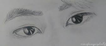 Bts Jin Eyes Drawing Bts Eyes Sketches Eye Drawing