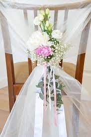 Ideal für hochzeit, schaffen sie eine warme und romantische atmosphäre und hinterlassen sie wertvolle erinnerungen. Stuhldekoration Mit Pfingstrosen Selbst Gestalten Rosa Hochzeit Teil 2 Blumigo