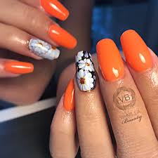 When you see someone with exciting nails, your eyes are instantly. My Favourite Orange Nail Art Designs 2019 Fashion Style Nigeria