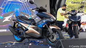 Kích thước dài x rộng x cao lần lượt là 1.990 mm, 700 mm, 1.125 mm, chiều dài trục cơ sở ở mức. Harga Rasmi Yamaha Nvx 155 Doxou Dari Rm10 688 Careta
