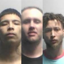 Three in custody within hours