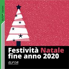 Fine Anno Elfor Auguri Elfor