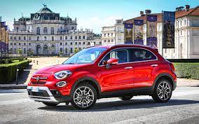 Download Wallpapers Fiat 500x 4k Crossovers 2018 Cars Red 500x Italian Cars Fiat Besthqwallpapers Com Fiat Italian Cars Suv 4x4