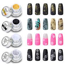 Check spelling or type a new query. Amazon Com Elite99 Gel Nail Polish 3d Painting Nail Gel Soak Off Uv Led 4pcs Diy Manicure Nail Art Decoration 8g Beauty