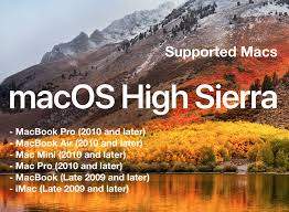 Macos High Sierra Compatible Macs List Osxdaily
