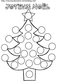 coloriage noel a gommettes christmas coloring pages preschool colors sel