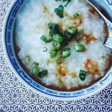 A Yummy Breakfast Bowl Of Congee Chinese Dishes Recipes Food