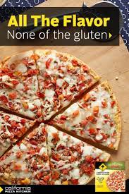 Our Gluten Free Margherita Pizza Gives You Just What You Want A Flavorful Crispy Thin Crust Topped With All Th Gluten Free Cooking Dairy Free Recipes Recipes