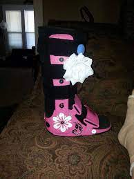 Pin On Walking Boot Decorations