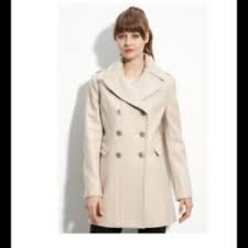 Check back frequently for the latest clothing arrivals! Kenneth Cole Pea Coat Beige Coats Jackets Vests For Women For Sale Ebay